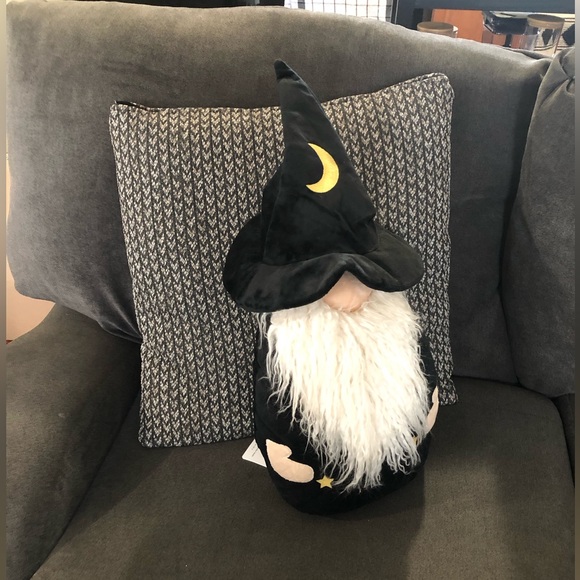 Pottery Barn Velvet Wizard Shaped Pillow - Picture 6 of 10